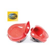 Hella 3fh012010981 Korna 12v Trumpet 400 500hz Universal Mercedes Kırmızı Renk Röle Dahıı 61332305910