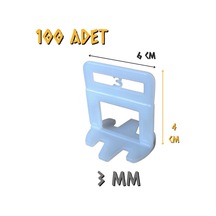 Made Premium Seviye Tespit Derz Artısı 3 Mm. - 100 Adet