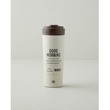 English Home Good Mood Morning Çelik Termos 500 Ml Kahverengi