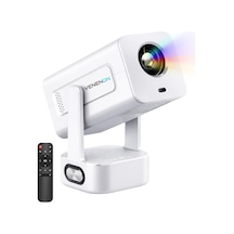 Profesyonel Akıllı Sinema Projeksiyon Cihazı Projektör Ekran Yansıtma Wifi Bluetooth 5.4 300 Ansı Full Hd 4k Destek 30-200 İnç