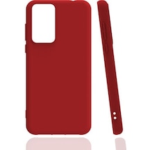 Xiaomi Mi 12t Kılıf Esnek Ve Soft Jazz Premium Silikon Kapak Kirmizi