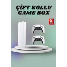Game - 54 - Box 3d Çift Oyun Kollu 4k Hd Ekran 20000'den Fazla Oyun Seçeneği - Glblseme - 2.4g Kablosuz