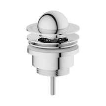 VitrA Liquid A45169 Yuvarlak Sabit Lavabo Süzgeci Krom