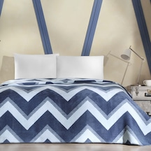 Taç Wendy Pamuk Çift Kişilik Battaniye Mavi 000000001500215349 Mavi