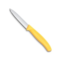 6.7608.c1 Swiss Classic 8cm Düz Soyma Bıçağı, Sarı