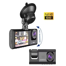 Wi-fi 1080p Hd 2 İnch Süper Ekranlı Araç Kamerası 150mah Araba Güvenlik Kamerası 12-24v