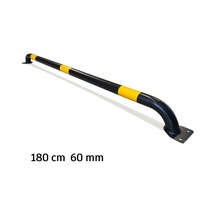Araç Stoperi Otopark Stoperi Siyah Boru Tipi 180cm Ø60mm 3mm