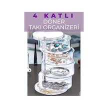 Pd-home 4 Katlı Döer Takı Orgaizeri Ahşap Tr Diğer