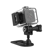 Besthome1 Sq29 Su Geçirmez Spor Kamerası - 360 Yumuşak Bant, Wifi Desteği, Dv Fonksiyonu, 640p Çözünürlük Abs Malzeme Siyah Siyah