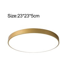 Macaron Yuvarlak Tavan Lambası, Basamaksız Karartma For 23cm Diğer Diğer