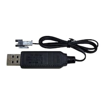 Sertec 3. 7v Li-ion Sm-2p Soket Oyuncak Bataryası Usb Şarj Kablosu
