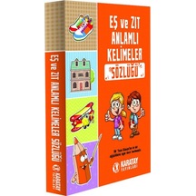 4E Sözlük Eş Ve Zıt Anlamlı Kelimeler Karton Kapak Karatay Yayıne