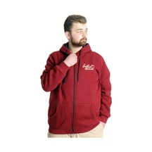 Mode Xl Erkek Sweat Kapşon West Lamb 22524 Bordo 001