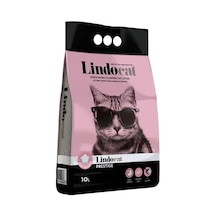 Lindocat Bebek Pudralı İnce Taneli Topaklaşan Bentonit Kedi Kumu 10 L