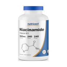 Nutricost Niacinamide Niacin Vitamin B3 500mg, 240 Capsules...