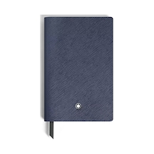 Montblanc Sartorial Deri Mavi Küçük Boy Defter 134724