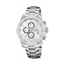 Festına F20704/1 Tımeless Chronograph Erkek Kol Saati Gümüş