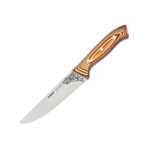 32102 Elite Kurban, Kasap Bıçağı 16,5 Cm - Kahverengi Perçinli Kompozit Sap Diğer