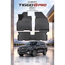 Chery Tiggo 8 Pro 2023+ Aracınıza Özel Üretim Havuzlu Paspas Takımı A+ -mod-