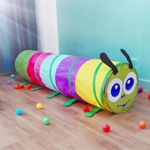 Renkli Otomatik Kolay Kurulum Tırtıl Çocuk Oyun Çadırı 180cm