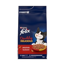 Felix Doubly Delicious Çifte Lezzet Sığır Etli 4 Kg Tarı