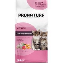Pronature Tavuklu ve Pirinçli Yavru Kedi Maması 10 KG