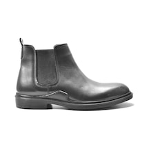 Greyder 62163 Hakiki Deri Siyah Klasik Casual Erkek Bot