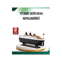 Buhar Efektli Titanik Gemi Oda Kokusu Difüzör Led Işıklı Nemlendirici - Lisinya