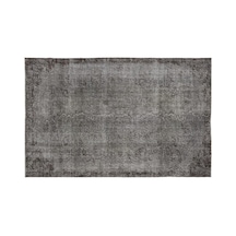 El Dokuması Vintage Yün-pamuk Gri Halı 13273 170 X 267 Cm