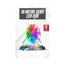Rgb - 464 - Şerit Led 10 Metre Led Işık Kumanda İle - Edntrend - Kontrol Rgb Renkli