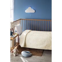 Özdilek Bebe Embos Battaniye 100X120 Krem Çok Renkli