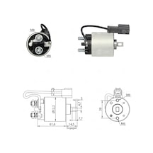 Zm 719 Marş Otomatiği 12v Nıssan Infınıtı - Maxıma