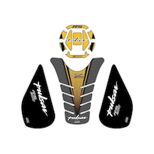 GP Kompozit Bajaj RS 200 2015-2020 Uyumlu Tank Pad Seti Sarı