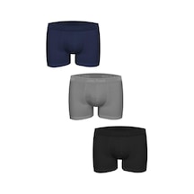John Frank Üçlü Natural Modal Boxer White White