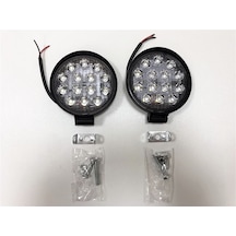 Replax Off Road Sis Farı Sis Lambası 14 Led Yuvarlak 2,Li Paket
