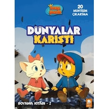 Dünyalar Karıştı Boyama Kitabı - 2 Eksik Parça Yayınları