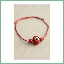 Bşkvirgo Handmade Bohem Kırmızı Nazar Kolye Bsk2026
