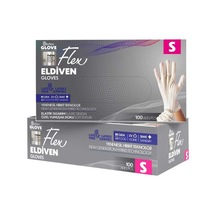 Flex Tpe Krem Eldiven 100 Adet Small - Tek Kullanımlık Hijyen Eldiveni 5'li Avantaj Paketi - 5 Tarı