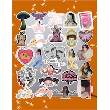 Melanie Martinez Sticker Seti Laptop Ajanda Pc Tablet Telefon Defter Etiket Bullet Journal Diğer