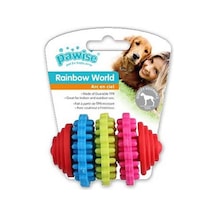 Pawise Rainbow World 8 CM S Boy Yavru Köpek Diş Kaşıma Oyuncağı