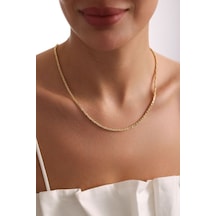 Sembol Gold Kral Zincir Altın 55 Cm T13630