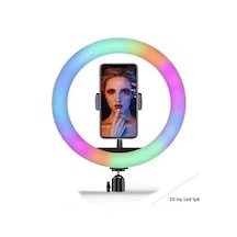 Rgb Led Mj26 Ringlight 10 İnç Led Işık - Çeşitli Renk -