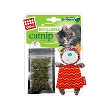 Gigwi Catnip Hazneli Ayı Peluş Kedi Oyuncağı