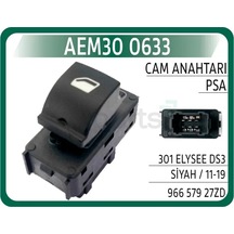 Cam Açma Düğmesi Anahtari Ön Sağ - Sol Peugeot P301-citroen C - Elysee 2012 Ds3 2010-2015