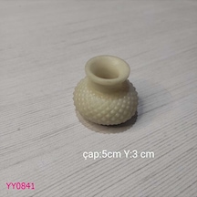 Yy0841 Küçük Noktalı Vazo Silikon Kalıp