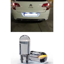 Citroen C4 Plaka Aydınlatma Seti Beyaz Özel Cob Led