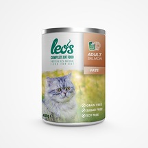 Leos Somon Balıklı Pate Konserve Yetişkin Kedi Maması 12 x 400 G