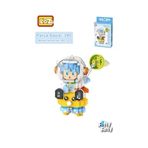 Loz Micro Block Serisi Mavi Astronot 390 Parça Oyuncak Yapım Seti Fflz-8827