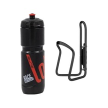 Bike Sky Elite Super Loli 800ml Bisiklet Matara Kafes Seti Siyah Siyah
