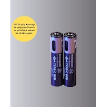 Düşük Enerji Tüketimi İçin Lityum Aaa Pil 1.5v